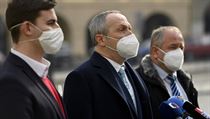 ‚Stará dobrá demokracie.‘ Trikolóra, Soukromníci a Svobodní půjdou do voleb společně Šéf Trikolóry Václav Klaus mladší (uprostřed), předseda Svobodných Libor... | na serveru Lidovky.cz | aktuální zprávy