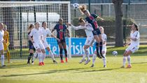 Sparťanky při utkání s PSG. | na serveru Lidovky.cz | aktuální zprávy