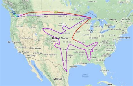GPS malba Boeingu v USA | na serveru Lidovky.cz | aktuální zprávy