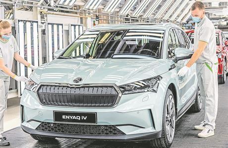 Nová elektrická Škoda Enyaq | na serveru Lidovky.cz | aktuální zprávy