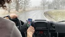 Cesta do Chorvatska. Březnová sněhová přeháňka ještě v Česku | na serveru Lidovky.cz | aktuální zprávy
