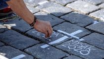Pieta za oběti covidu na Staroměstském náměstí. | na serveru Lidovky.cz | aktuální zprávy