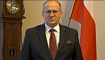 Zbigniew Rau, polský ministr zahraničních věcí Zbigniew Rau, polský ministr zahraničních věcí