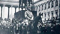 Józef Piłsudski (1867–1935), polský státník. Józef Piłsudski (1867–1935), polský státník.