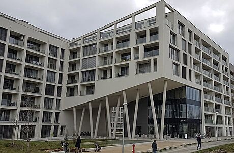Nové bydlení v Karlíně. Právě dokončovaný bytový komplex při nově vytyčené... | na serveru Lidovky.cz | aktuální zprávy