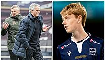 Ole Gunnar Solskjaer, Jose Mourinho a Noah Solskjaer. | na serveru Lidovky.cz | aktuální zprávy