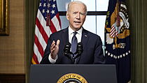 Prezident Joe Biden oznamuje staen vojsk z Afghnistnu k vro 11. z.