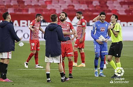 Hráči Granady nechápou rozhodnutí hlavního arbitra. | na serveru Lidovky.cz | aktuální zprávy