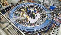 Laboratoř Fermilab ve městě Batavia u Chicaga. Laboratoř Fermilab ve městě Batavia u Chicaga.