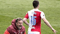 Semifinále MOL Cupu Sparta - Slavia: Pavel Vrba a Ondřej Kúdela. | na serveru Lidovky.cz | aktuální zprávy