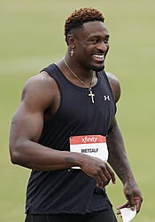 VIDEO: Sprintery neporazil, přesto... ‚Předvedl fenomenální výkon,‘ pochválil fotbalistu slavný Ato Boldon Seattle Seahawks wide receiver DK Metcalf v cíli kvalifikace. | na serveru Lidovky.cz | aktuální zprávy