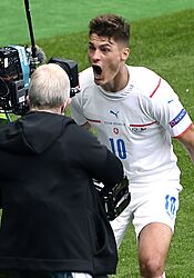 SPARŤANKA: Hlasování o gól turnaje může skončit. Vítězem je Schick Euro 2020: Skotsko - Česko (Patrik Schick slaví gól) | na serveru Lidovky.cz | aktuální zprávy