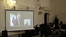 Prezident Miloš Zeman u soudu svědčil v trestní kauze ovládnutí Mostecké uhelné...