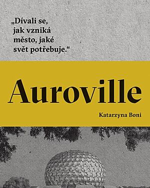 Oblka knihy Auroville.