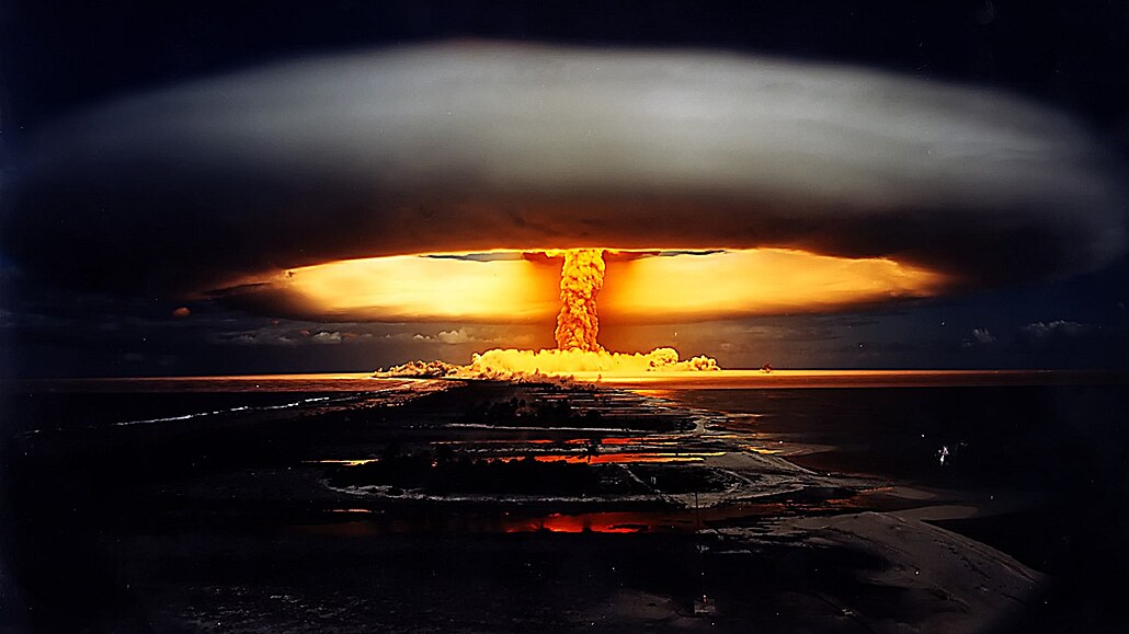 Jaderný výbuch (ilustraní foto)