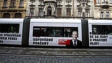Kandidát TOP 09 na praského primátora Zdenk Tma v pedvolební kampani