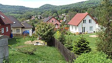 Obec Okrouhlá leí v Libereckém kraji