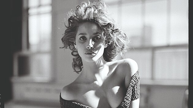 Tehdy ještě neznámá Christy Turlington roku 1987. Když si ji Arthur Elgort vybral, agentura mu nabízela, jestli by raději nechtěl „někoho lepšího“. Z Christy se později stala supermodelka.