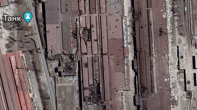 Mariupol na Google Maps.