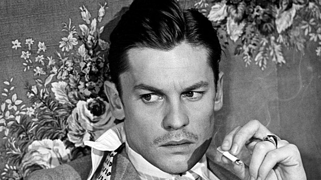 Helmut Berger ve snímku Soumrak bohů ((1969)