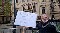 Jií Gruntorád a jeho protestní hladovka.