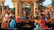 Sandro Botticelli: Klanní tí král (1475)