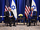 Izraelský premiér Benjamin Netanjahu (vlevo) a americký prezident Joe Biden.