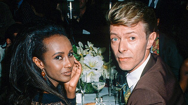 Iman a David Bowie, jejichž vztah byl výjimečně harmonický.