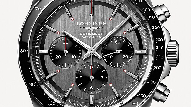 Značka Longines při příležitosti mistorvství světa v alepksém lyžování v rakouském Saarbach-Hinterglemmu představila limtiovanou edici 2025 kusů sportovního modelu Conquest Chrono Ski Edition.