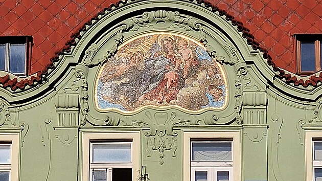 Neobarokní dům Nad Štolou.