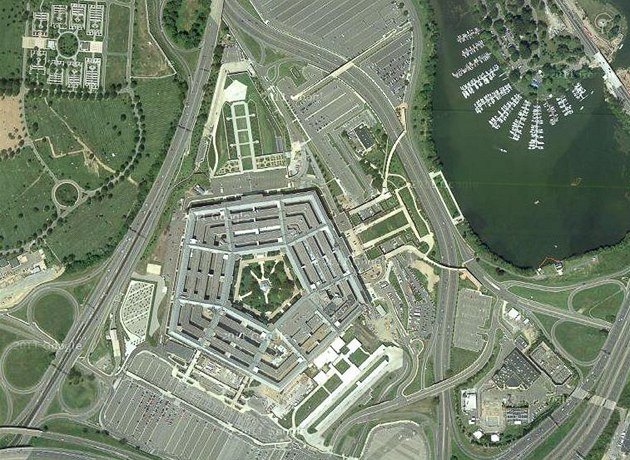 Budova amerického ministerstva obrany, Pentagon. Ilustraní foto.