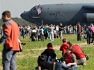 Americk bombardr B-52 na Dnech NATO v Ostrav