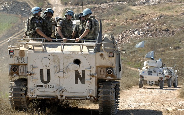 Mírové jednotky OSN. Ilustraní foto.