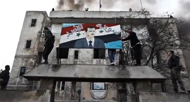 Zábry z boj v syrském mst Homs