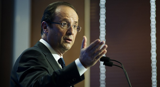 Francouzský prezident Francois Hollande. Ilustraní foto.
