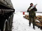 Ostr tankov stelby aktivnch zloh u 73. tankovho praporu v Pslavicch