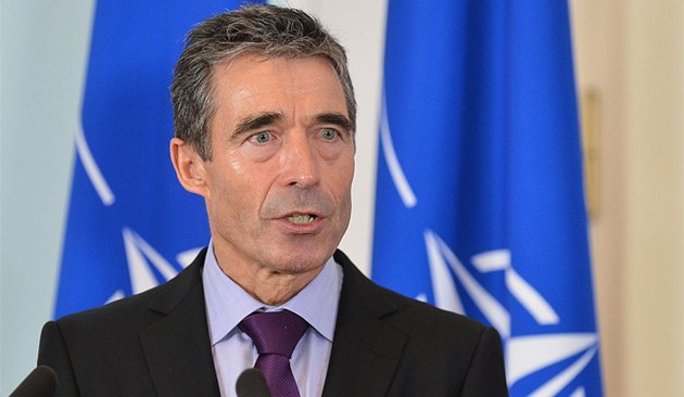 Generální tajemník NATO Anders Fogh Rasmussen.