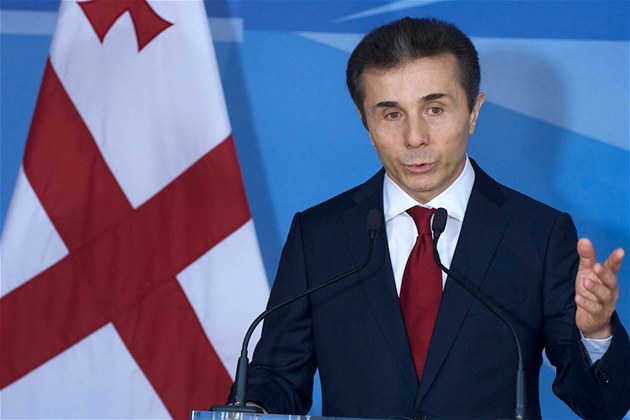 Gruzínský premiér Bidzina Ivanivili. Ilustraní foto.