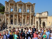 Vtzov stedokolsk soute Aliante procestovali Turecko vetn Efesu