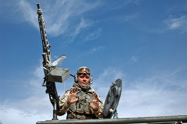 Nmecký voják v Afghánistánu. Ilustraní foto. 