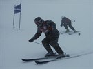 Zvren skicross extrmnho armdnho zvodu Winter Survival v Jesenkch