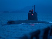 Norsk ponorka bhem cvien NATO u Bergenu