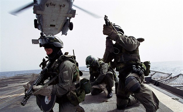 Jednotka Navy SEALS. Ilustraní foto. 