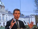 Generln tajemnk NATO Anders Fogh Rasmussen v Praze