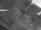 Satelitn snmek Kuzminky u ukrajinskch hranic v jnu 2013