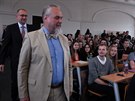 Pedn rusk historik Andrej Zubov pednel studentm Masarykovy univerzity v...