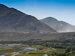 Okol zkladny v afghnskm Bagrmu