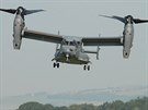 Americk konvertopln CV-22B Osprey na Dnech NATO v Ostrav