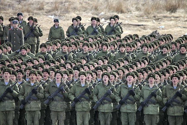 Ruská armáda. Ilustraní foto. 