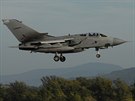 Bojov letoun Tornado britskho Krlovskho letectva na Dnech NATO v Ostrav